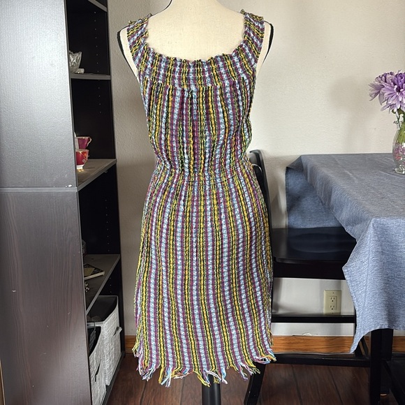 NWOT Women’s Size S Boho Stretchy Dress - Picture 2 of 4